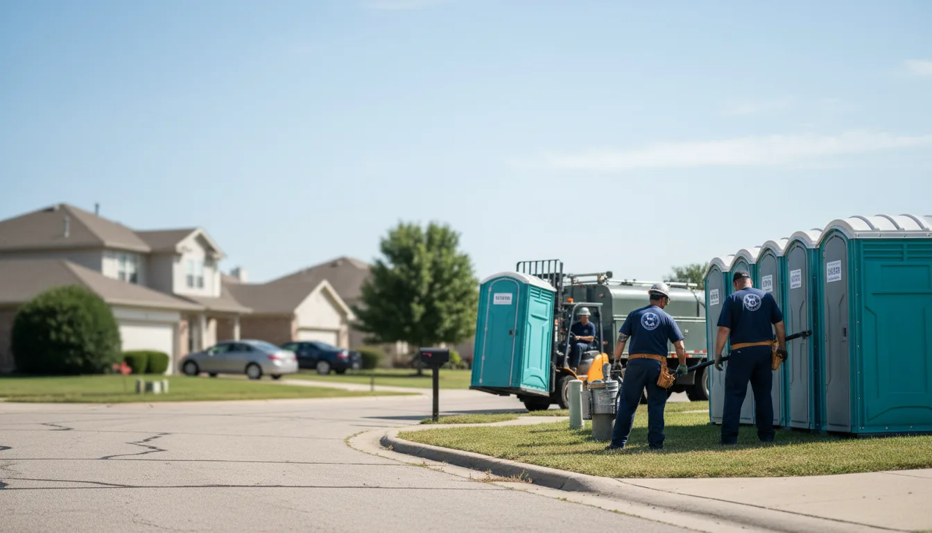 Porta Potty Rental in Mount Pulaski, IL near me
